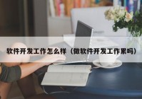 软件开发工作怎么样（做软件开发工作累吗）